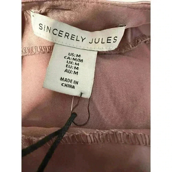 Sincerely Jules Dusty Rose Pink  Skirt size Medium - Picture 5 of 6